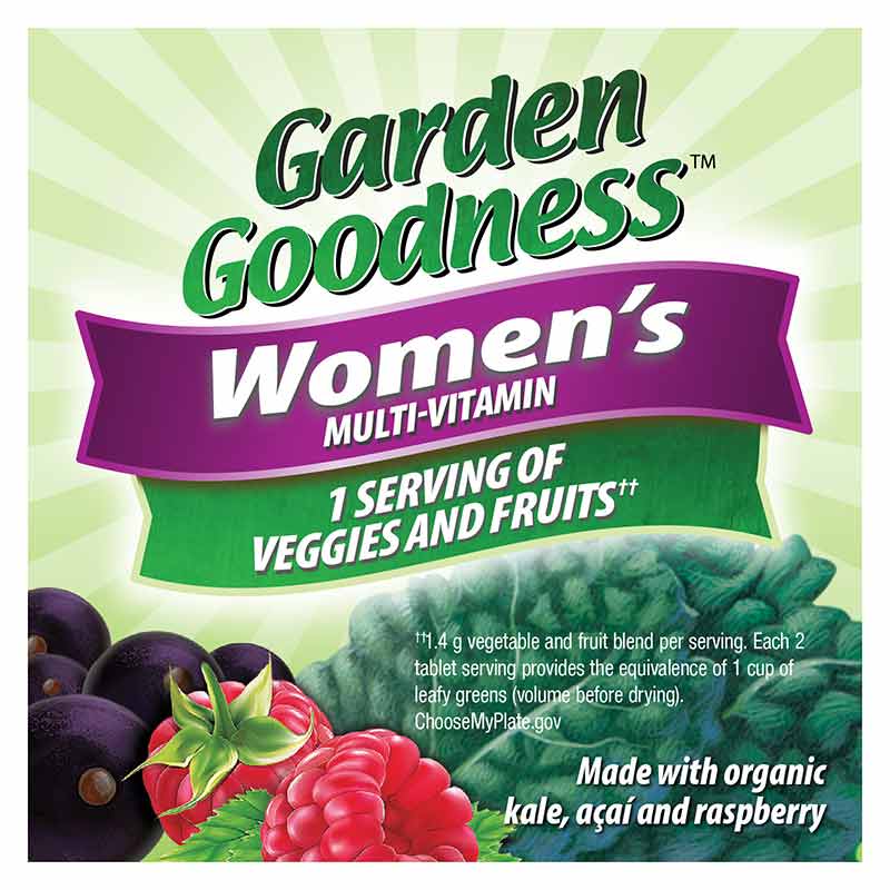 Alive Garden Goodness Women's Multi, by Natures Way, image #4