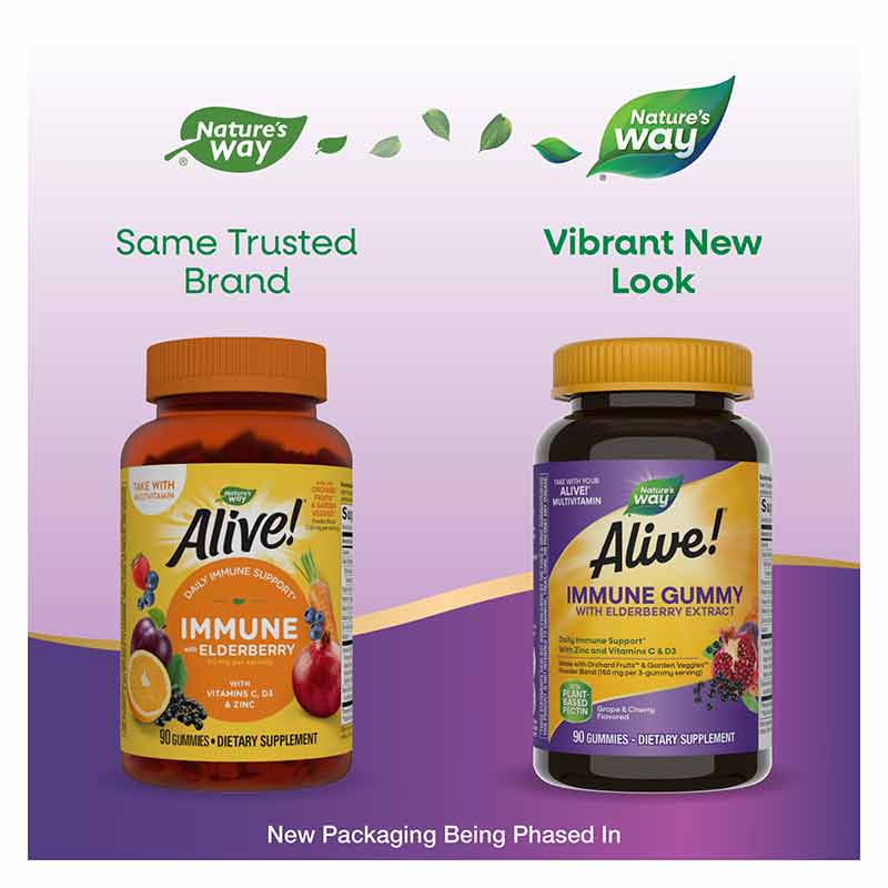 Alive Immune Gummies, by Natures Way, image #3