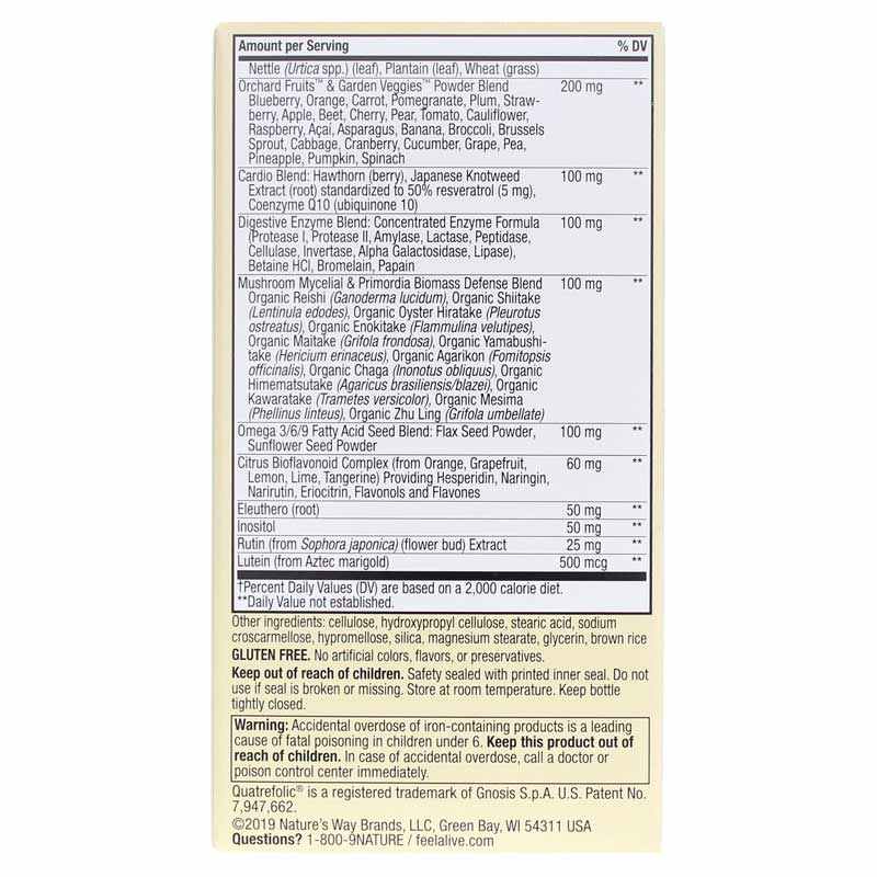 Alive Max3 Daily Multivitamin Max Potency, 60 Tablets, by Natures Way, image #3