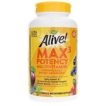 Alive Max3 Daily Multi-Vitamin No Iron Added, by Natures Way
