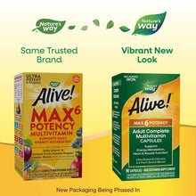 Alive Max6 Daily Multi-Vitamin No Iron Added, by Natures Way, image #3