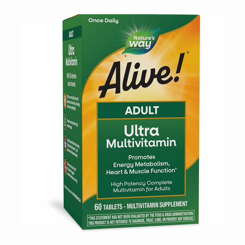 Alive Once Daily Multi-Vitamin Ultra Potency, by Natures Way