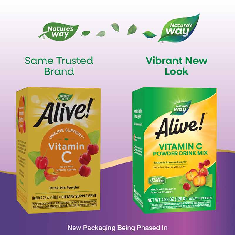 Alive Vitamin C Powder, by Natures Way, image #3