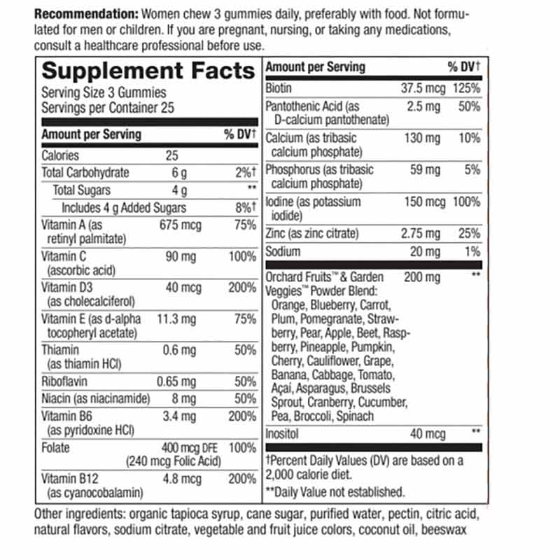 Alive Women's Gummy Vitamins, by Natures Way, image #2