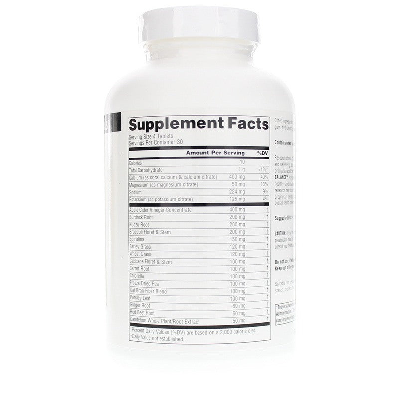 Alkaline Balance, 120 Tablets, by Source Naturals, image #2