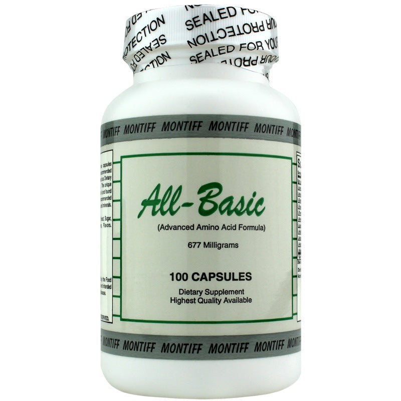 All-Basic 677 Mg, 100 Capsules, by Montiff