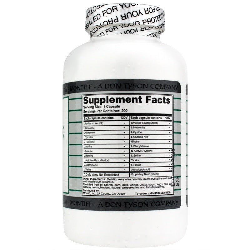 All-Basic 677 Mg, 200 Capsules, by Montiff, image #2