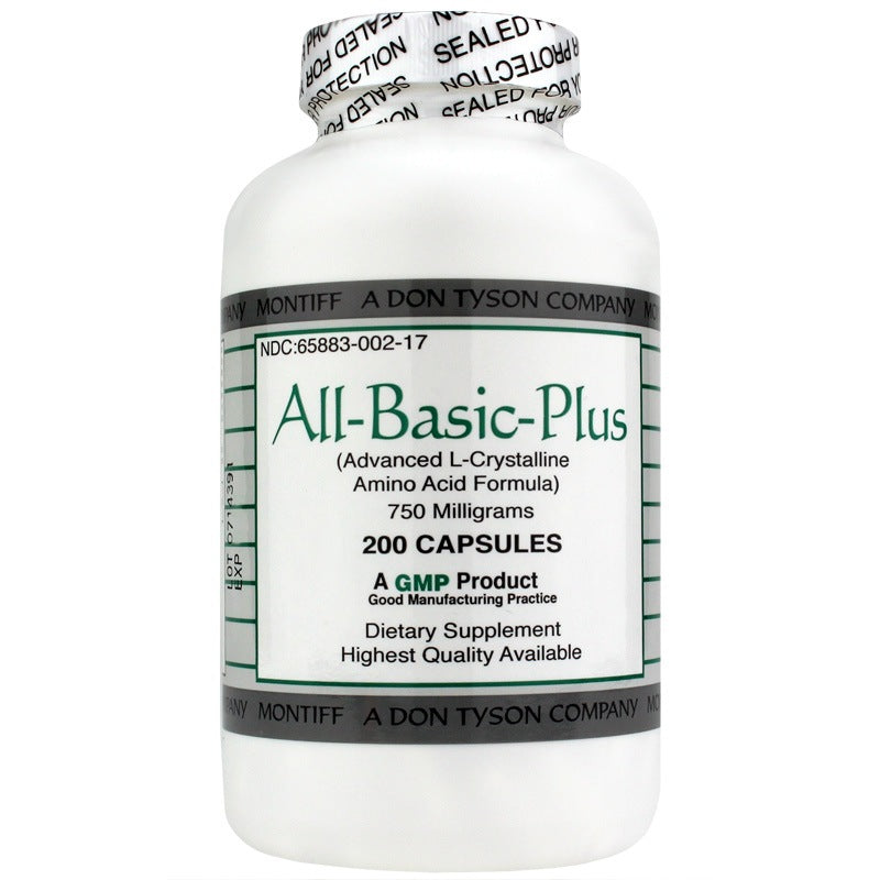 All-Basic-Plus 750 Mg, 200 Capsules, by Montiff