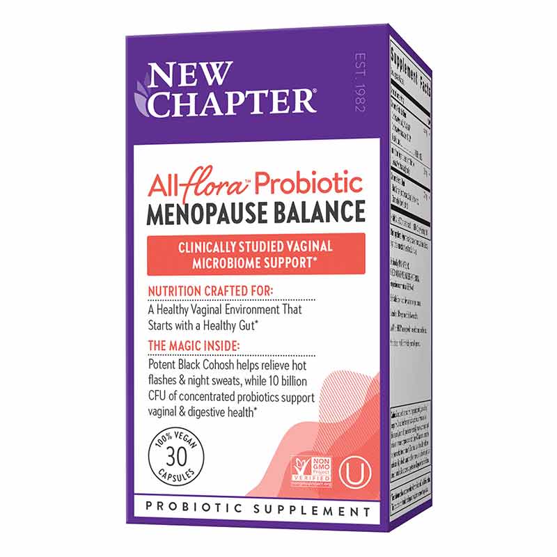 All Flora Probiotic Menopause Balance, by New Chapter