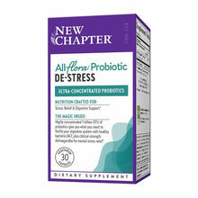 All Flora Probiotic De-Stress, 30 Veg Capsules, by New Chapter, image #2