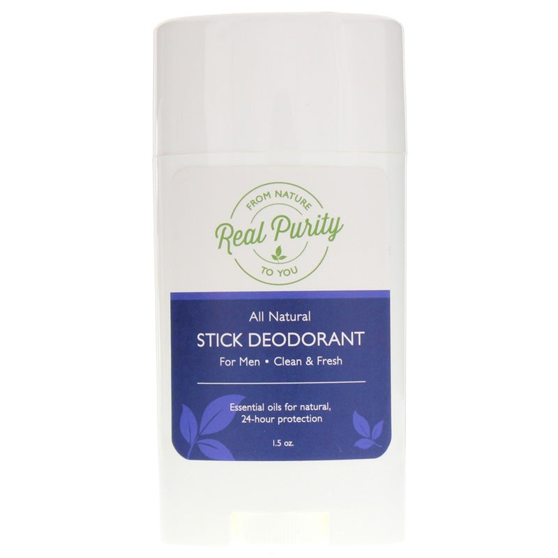 All Natural Stick Deodorant for Men, by Real Purity