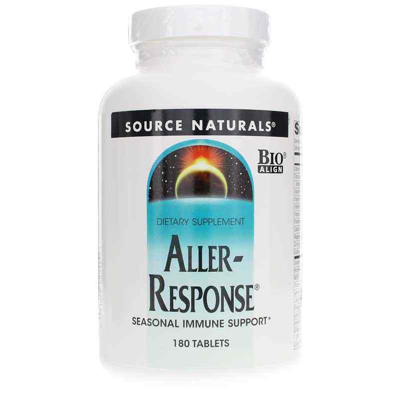 Aller-Response Seasonal Immune Support, 180 Tablets, by Source Naturals
