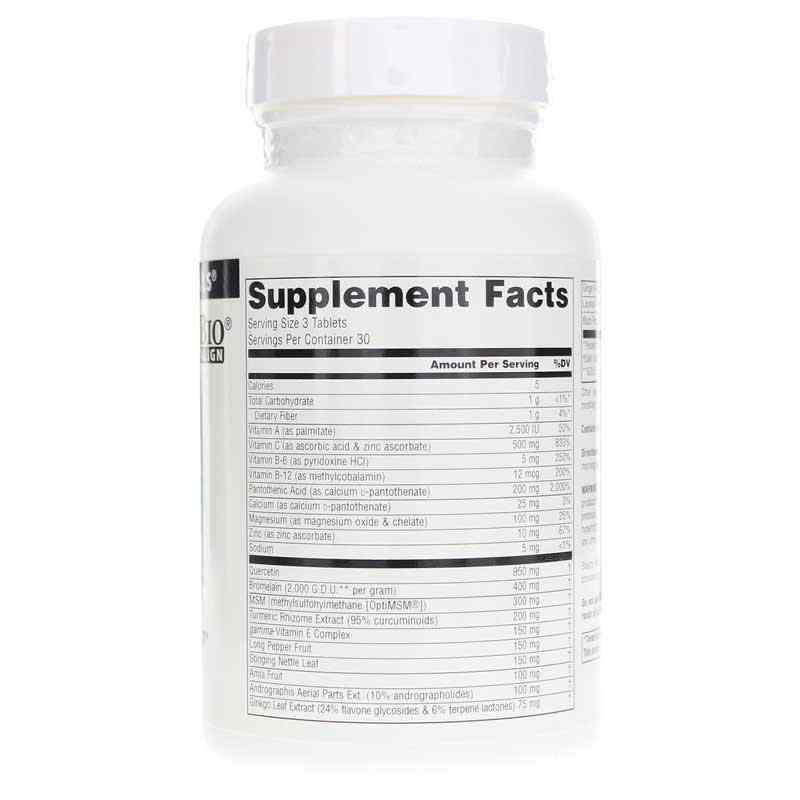 Aller-Response Seasonal Immune Support, 90 Tablets, by Source Naturals, image #2