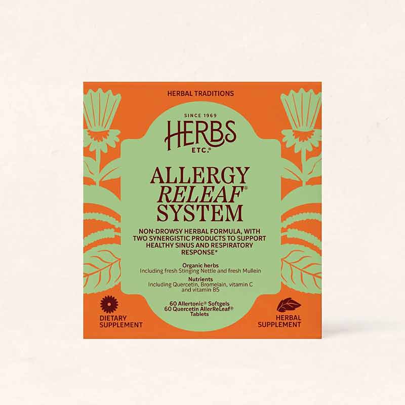Allergy ReLeaf System, 2 Bottles, 60 Dose, by Herbs, Etc