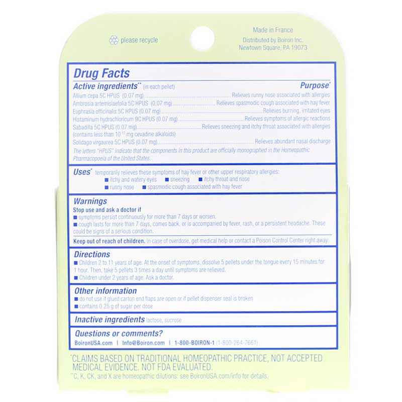 AllergyCalm Kids Allergy Relief, by Boiron, image #2