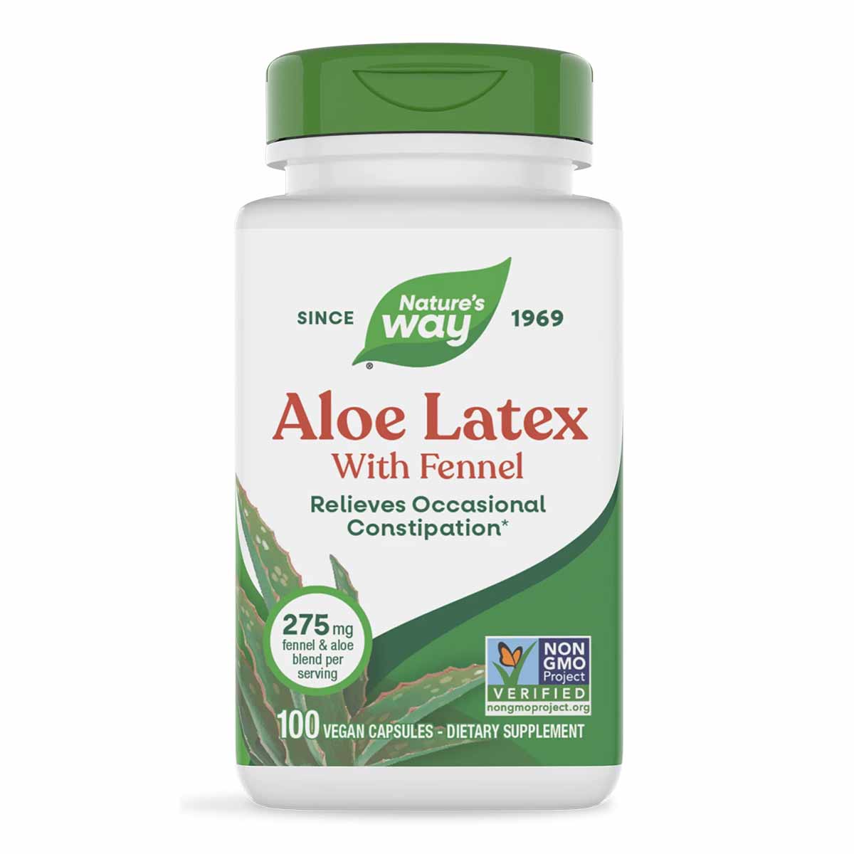 Aloe Latex with Fennel, by Natures Way