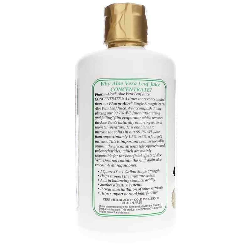 Aloe Vera Leaf Juice 4X Concentrate, by Pharm-Aloe, image #3