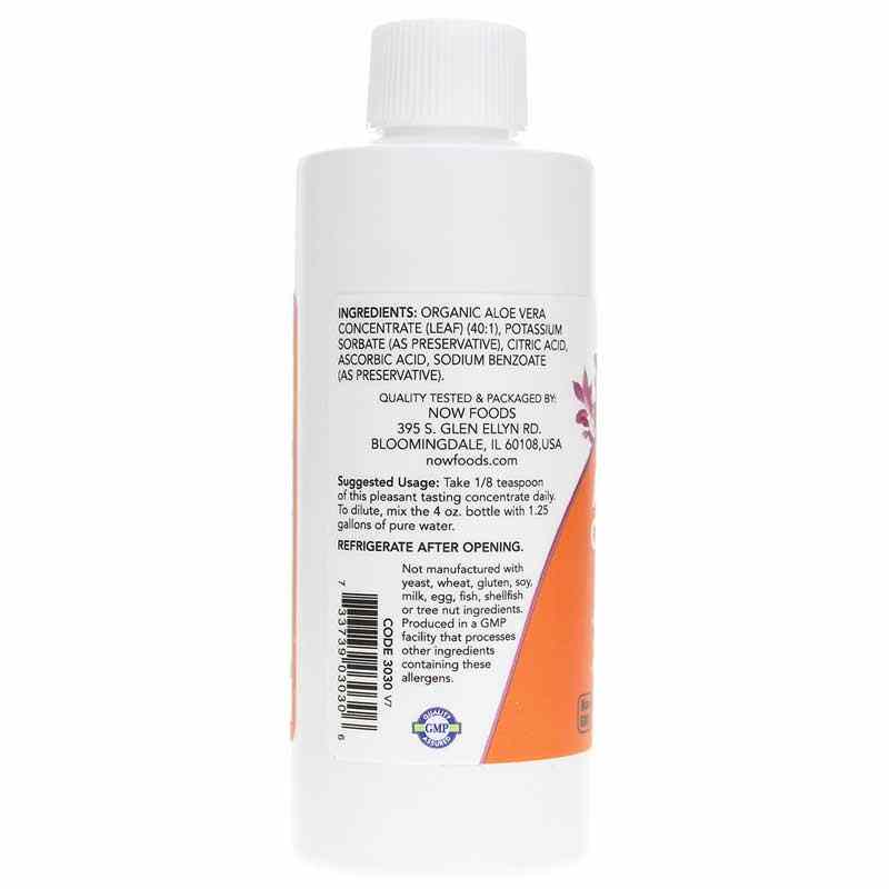 Aloe Vera Concentrate, by NOW Foods, image #3
