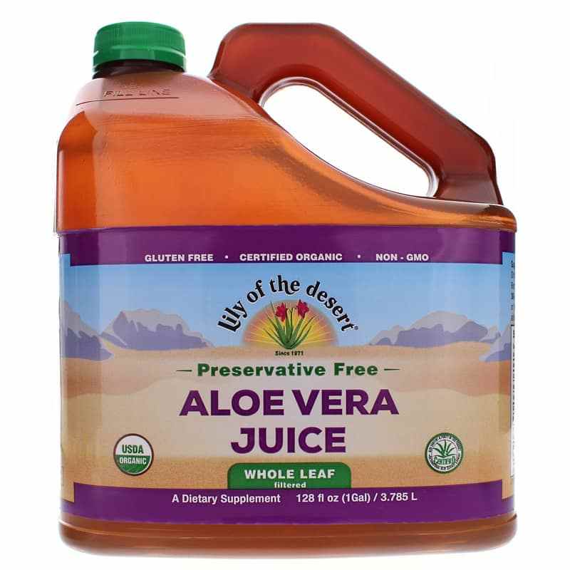 Aloe Vera Juice Whole Leaf Preservative Free, by Lily Of The Desert
