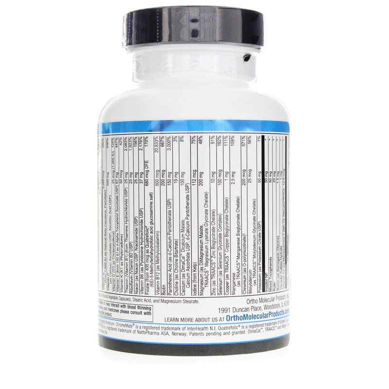 Alpha Base Capsules without Iron, 120 Capsules, by Ortho Molecular, image #2