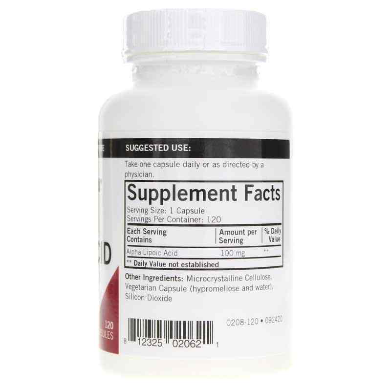 Alpha Lipoic Acid 100 Mg, by Kirkman, image #2
