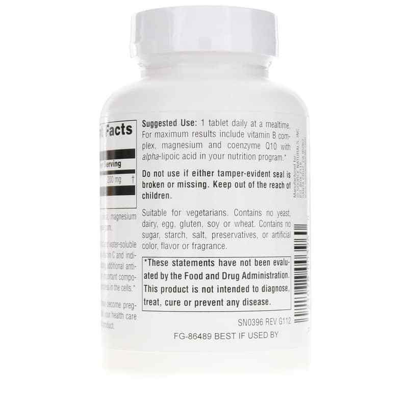 Alpha Lipoic Acid 200 Mg Antioxidant Protection, 120 Tablets, by Source Naturals, image #3