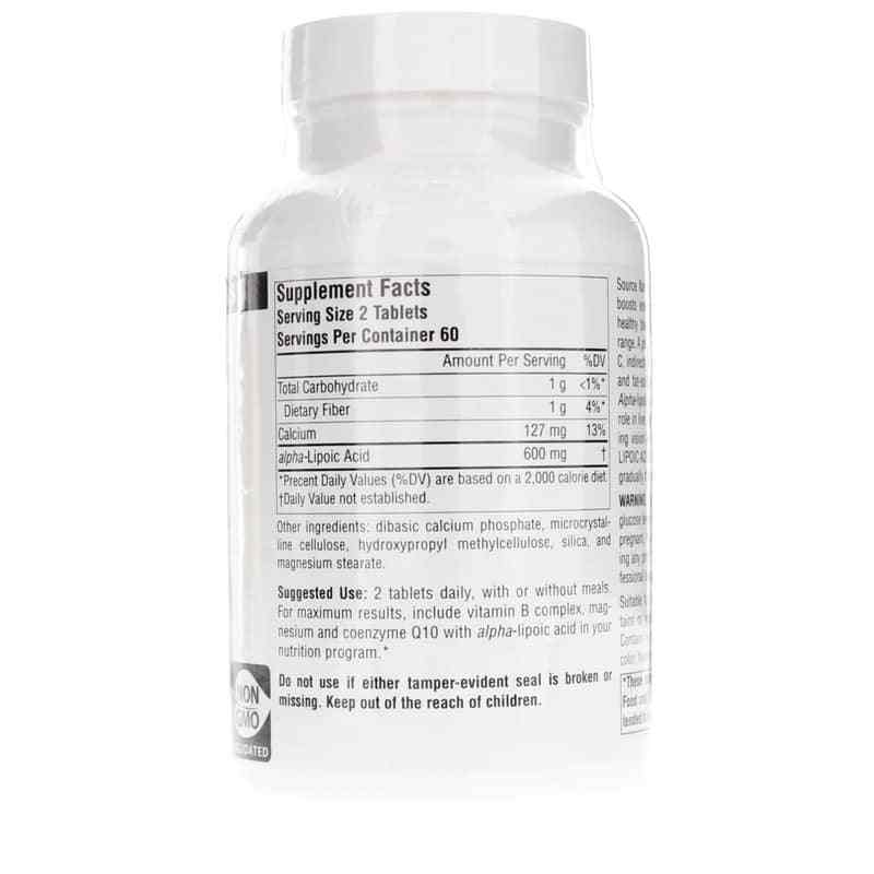 Alpha Lipoic Acid 300 Mg Timed Release Tablets, 120 Tablets, by Source Naturals, image #2