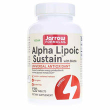 Alpha Lipoic Sustain with Biotin 300 Mg, 120 Tablets, by Jarrow Formulas