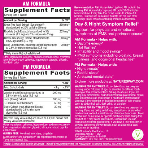 AM/PM PeriMenopause Formula, by Natures Way, image #2