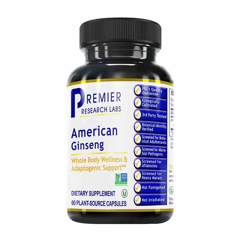 American Ginseng, by Premier Research Labs