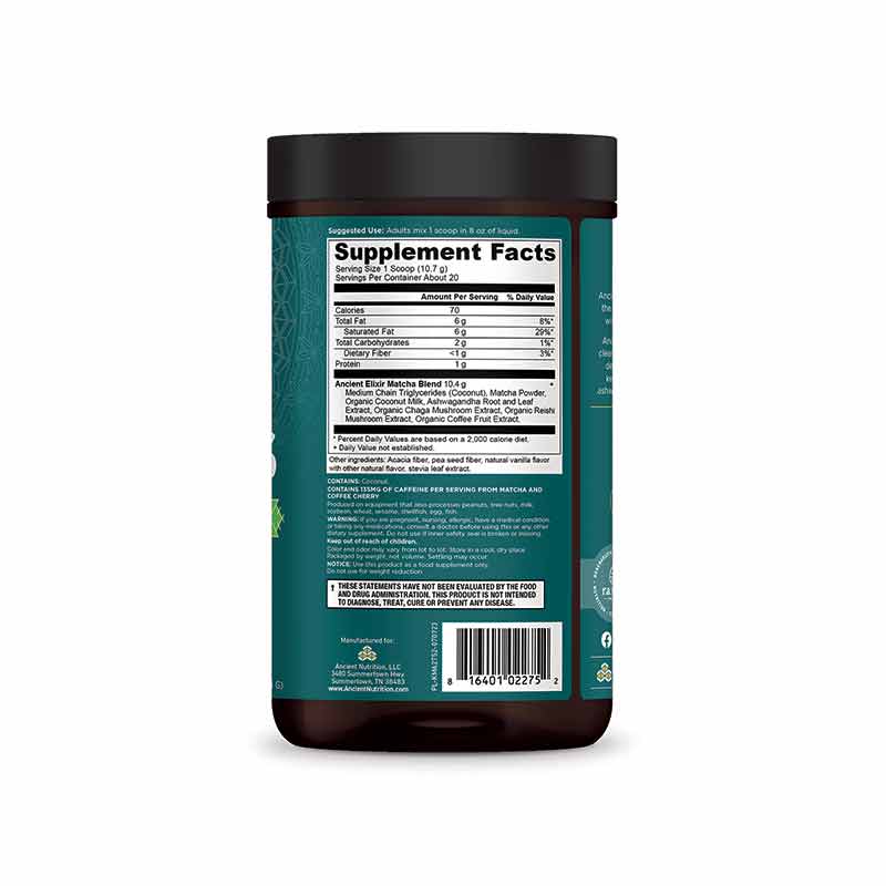Ancient Elixirs Superfood Matcha, by Ancient Nutrition, image #3