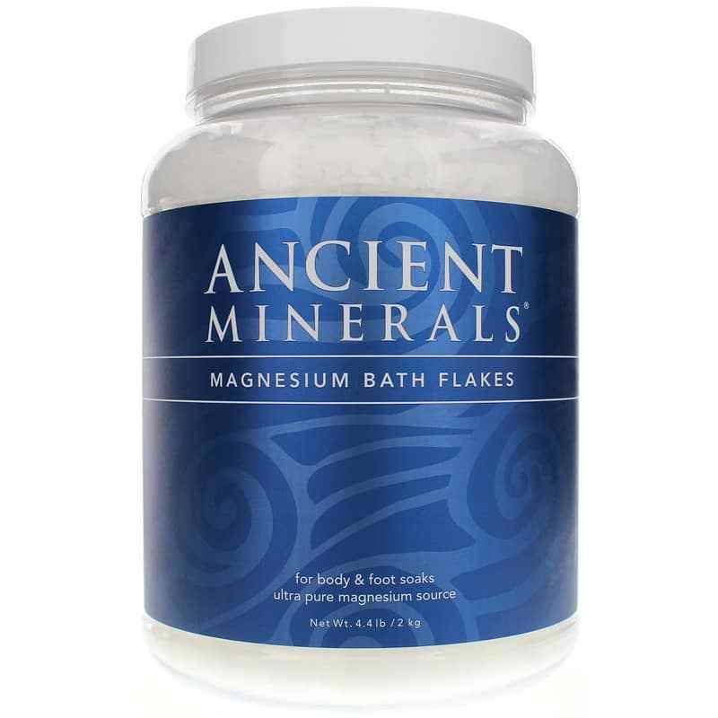 Ancient Minerals Magnesium Bath Flakes, 4.4 Lbs, by Enviromedica
