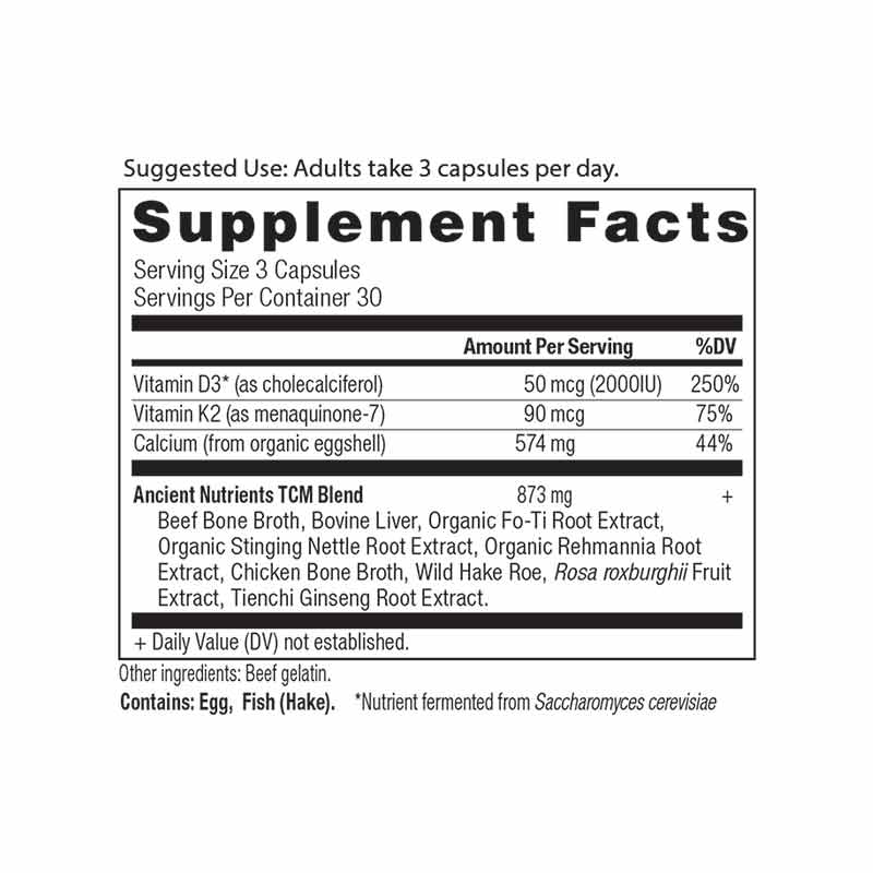 Ancient Nutrients Calcium, by Ancient Nutrition, image #2
