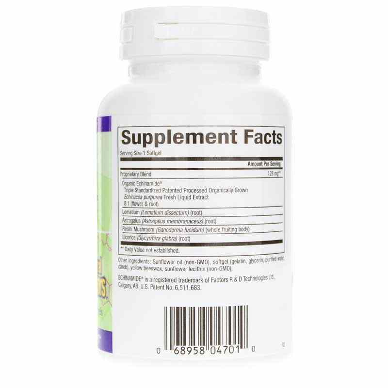 Anti-V Formula with Clinically Proven Echinamide, 120 Softgels, by Natural Factors, image #2