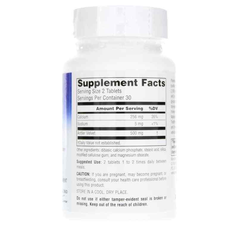 Antler Velvet Full Spectrum 250 Mg, 60 Tablets, by Planetary Herbals, image #2