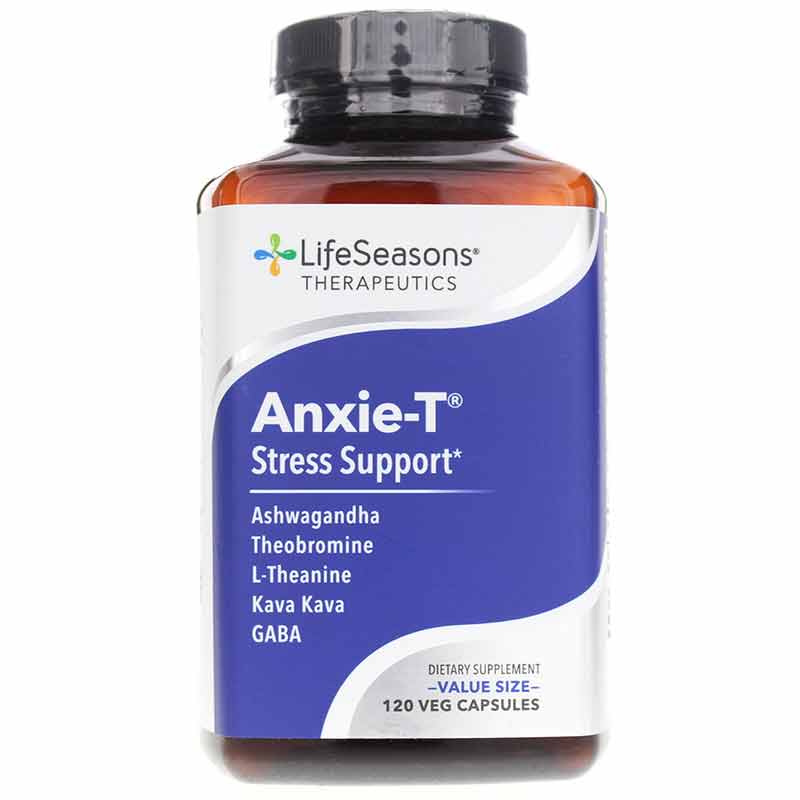 Anxie-T, 120 Veg Capsules, by LifeSeasons