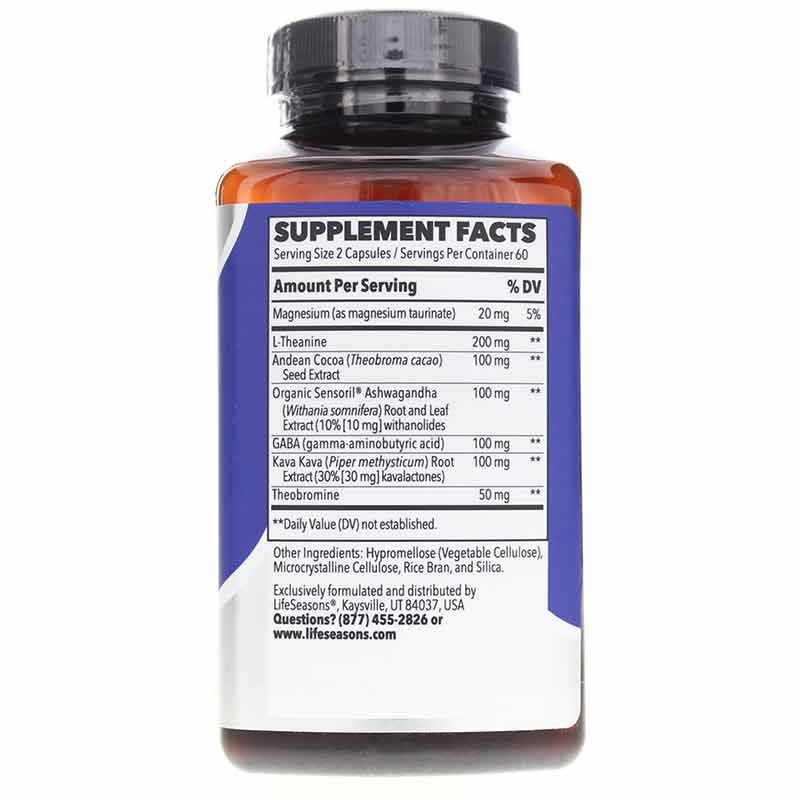 Anxie-T, 120 Veg Capsules, by LifeSeasons, image #2