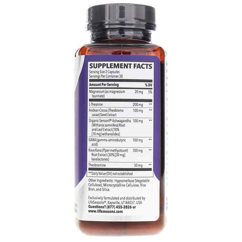 Anxie-T, 60 Veg Capsules, by LifeSeasons, image #2