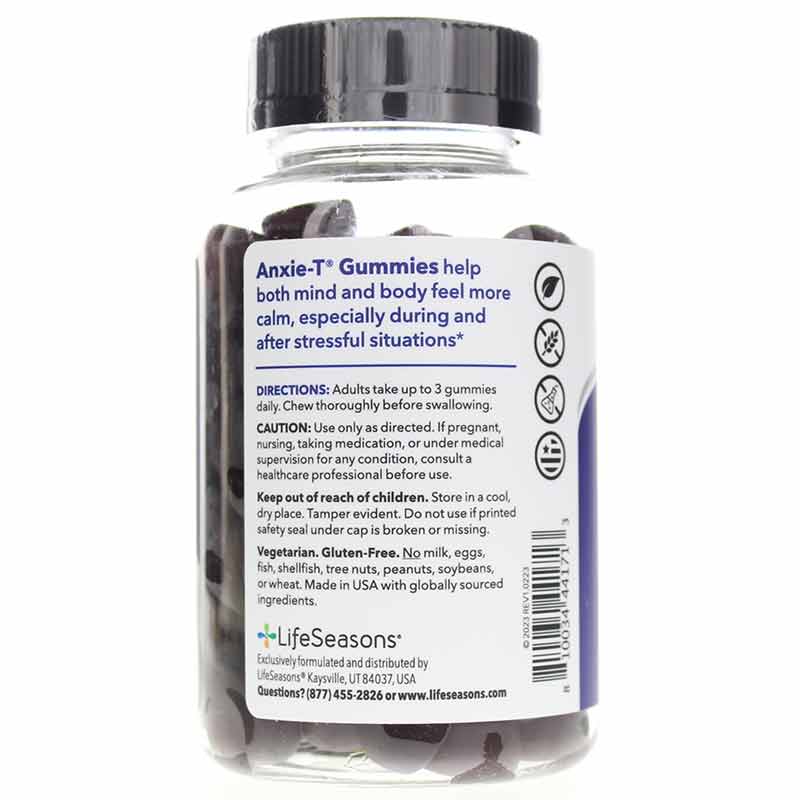 Anxie-T Gummies, by LifeSeasons, image #3