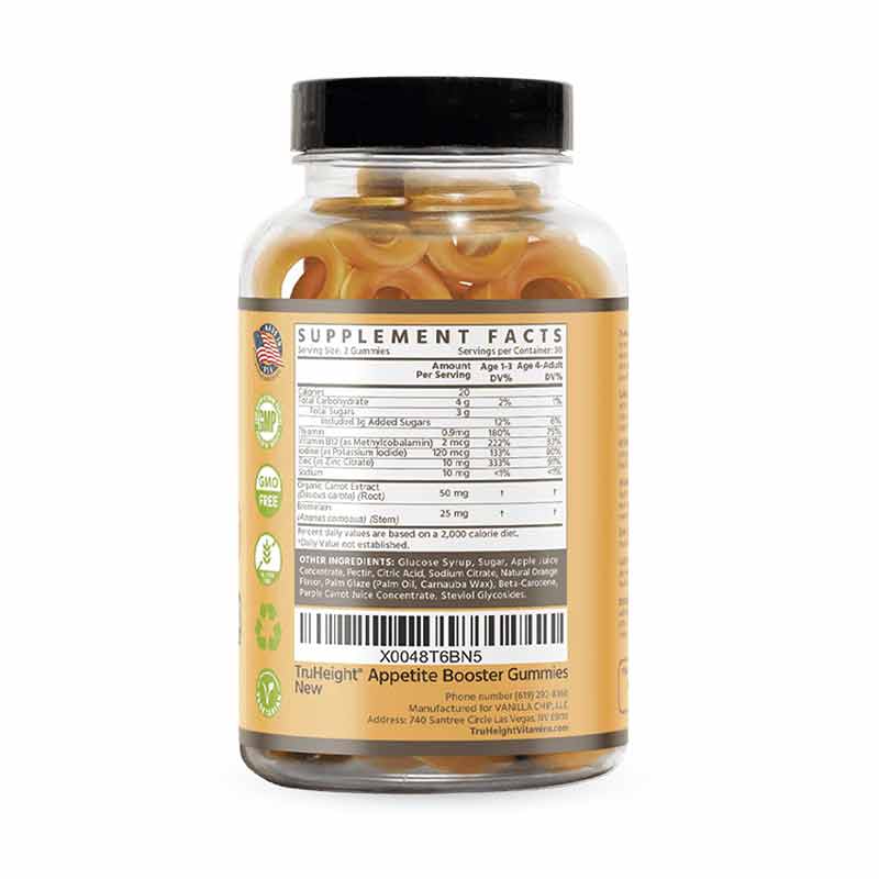 Appetite Booster, 60 Gummies, by TruHeight, image #2