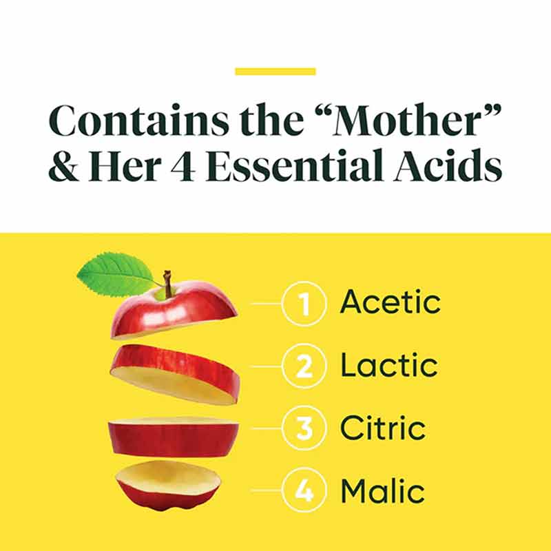 Apple Cider Vinegar, 60 Capsules, by Enzymedica, image #4