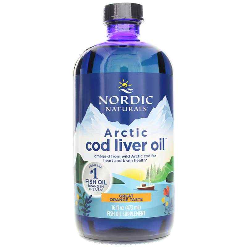 Arcitic Cod Arctic Cod Liver Oil, Nordic Naturals – Professional Supplement Center