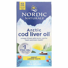Arctic Cod Liver Oil Softgels, by Nordic Naturals