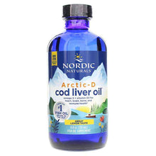 Arctic-D Cod Liver Oil Lemon, by Nordic Naturals