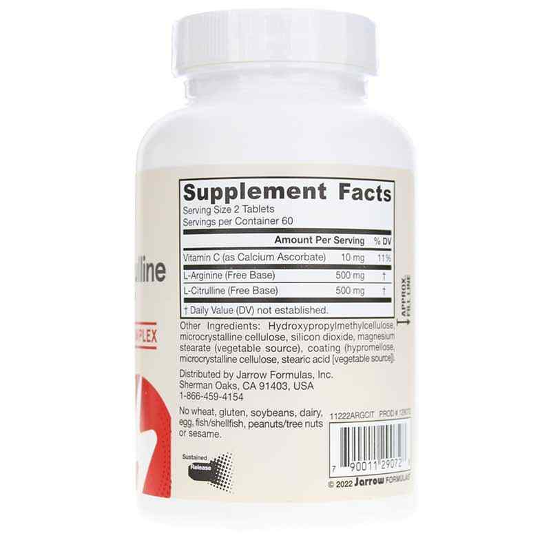 Arginine Citrulline Sustain, by Jarrow Formulas, image #2