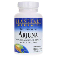 Arjuna Full Spectrum, 120 Tablets, by Planetary Herbals
