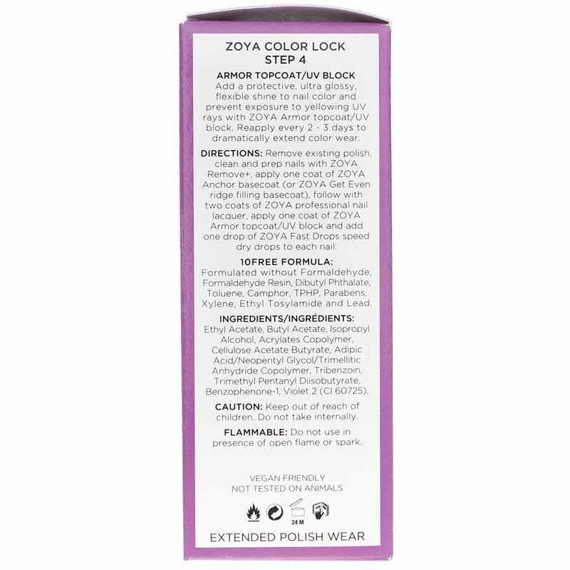 Armor Topcoat/UV Block, by Zoya, image #2