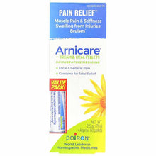 Arnicare Cream Value Pack +1 Arnica Blue Tube 30C, by Boiron