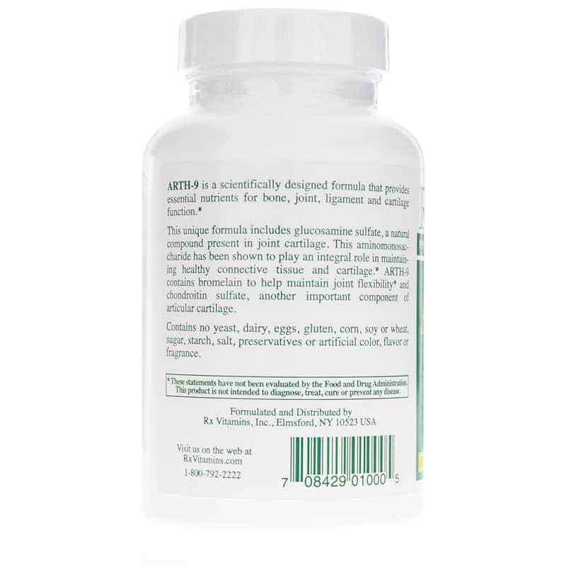 ARTH-9, Rx Vitamins – Professional Supplement Center