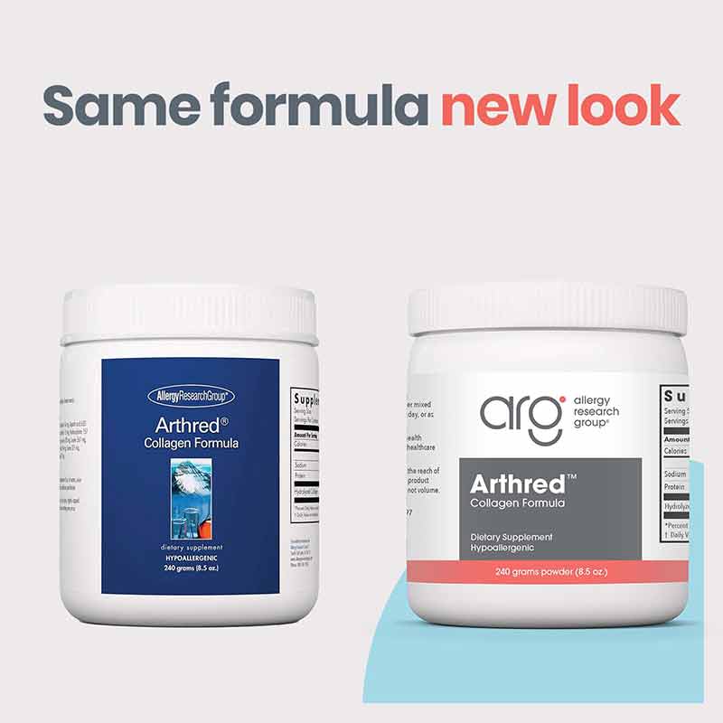 Arthred Collagen Formula, 8.5 Oz, by Allergy Research Group, image #2